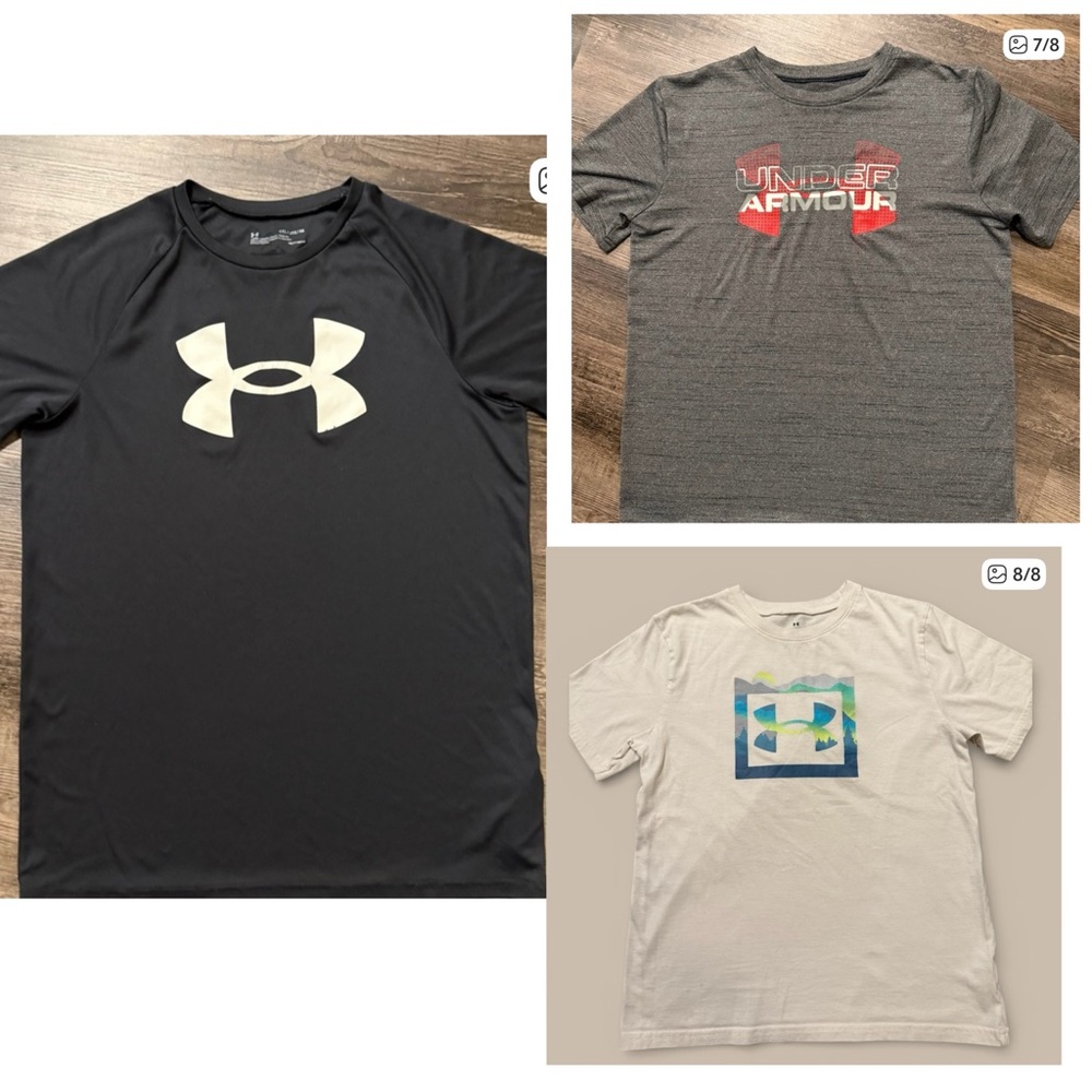 Under Armour Bundle Set of 3 Size Youth XL